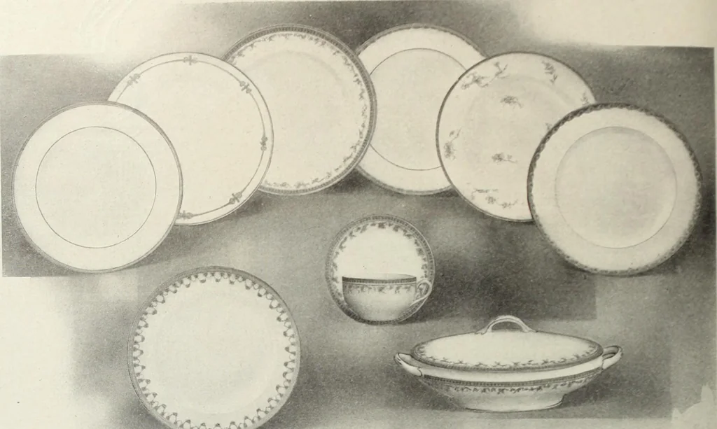 An illustration from Crockery & glass journal, 1875, leaf 573
