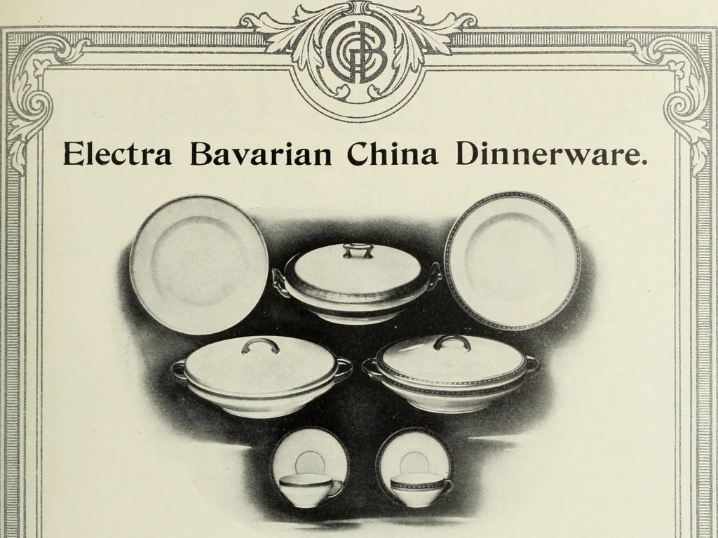 An illustration from Crockery & glass journal, 1875, leaf 590