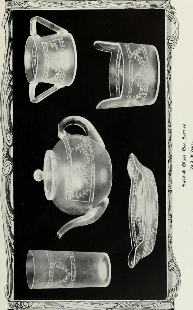 An illustration from Crockery & glass journal, 1875, leaf 628