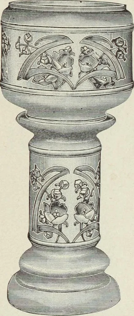 An illustration from Crockery & glass journal, 1875, leaf 646