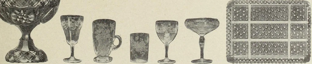 An illustration from Crockery & glass journal, 1875, leaf 648