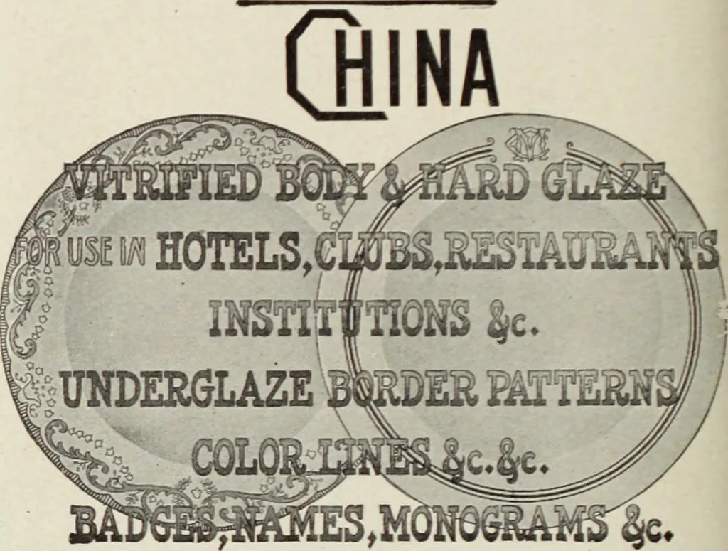 An illustration from Crockery & glass journal, 1875, leaf 699