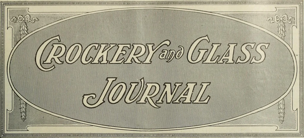 An illustration from Crockery & glass journal, 1875, leaf 206