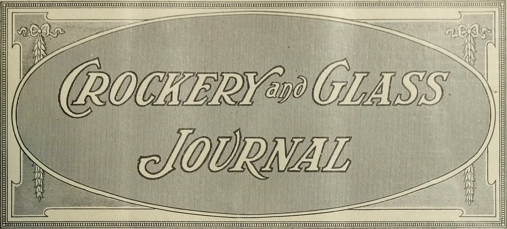An illustration from Crockery & glass journal, 1875, leaf 274
