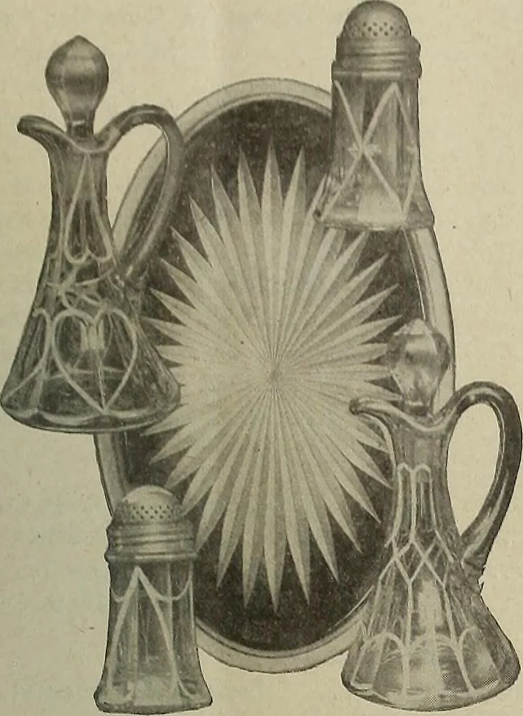 An illustration from Crockery & glass journal, 1875, leaf 304