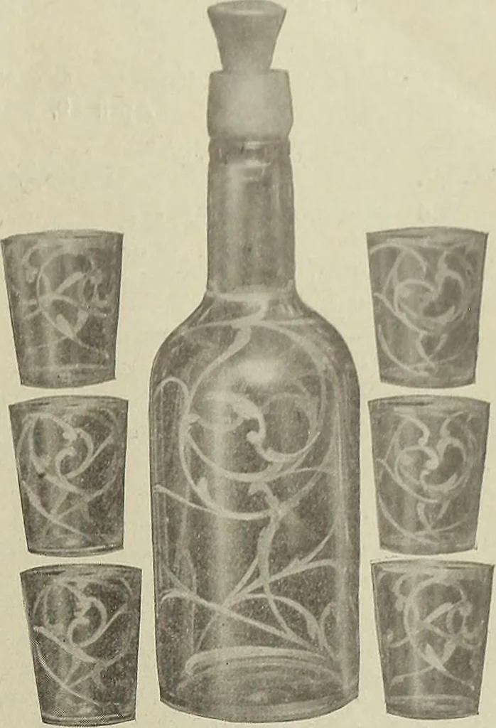 An illustration from Crockery & glass journal, 1875, leaf 304