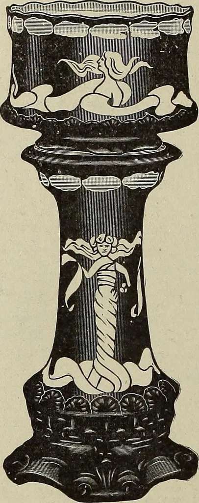 An illustration from Crockery & glass journal, 1875, leaf 341