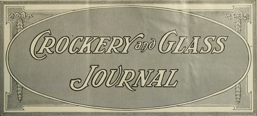 An illustration from Crockery & glass journal, 1875, leaf 376