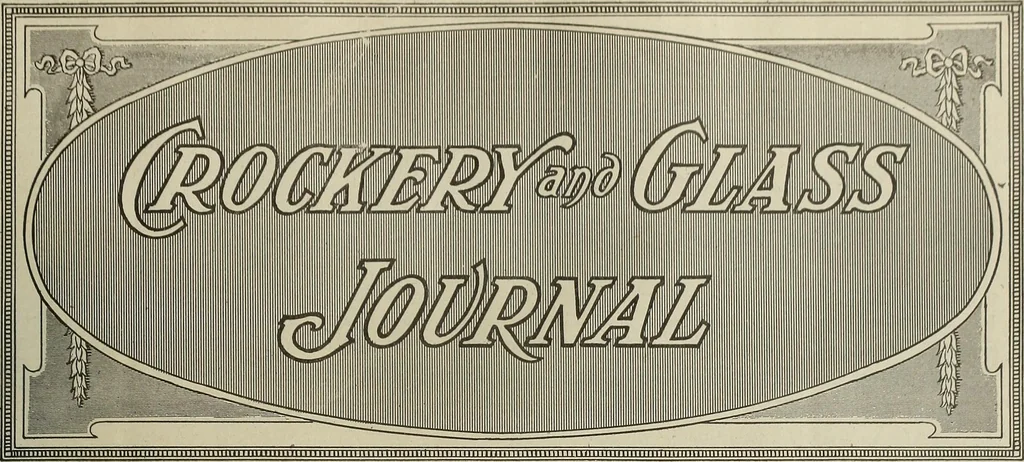 An illustration from Crockery & glass journal, 1875, leaf 408