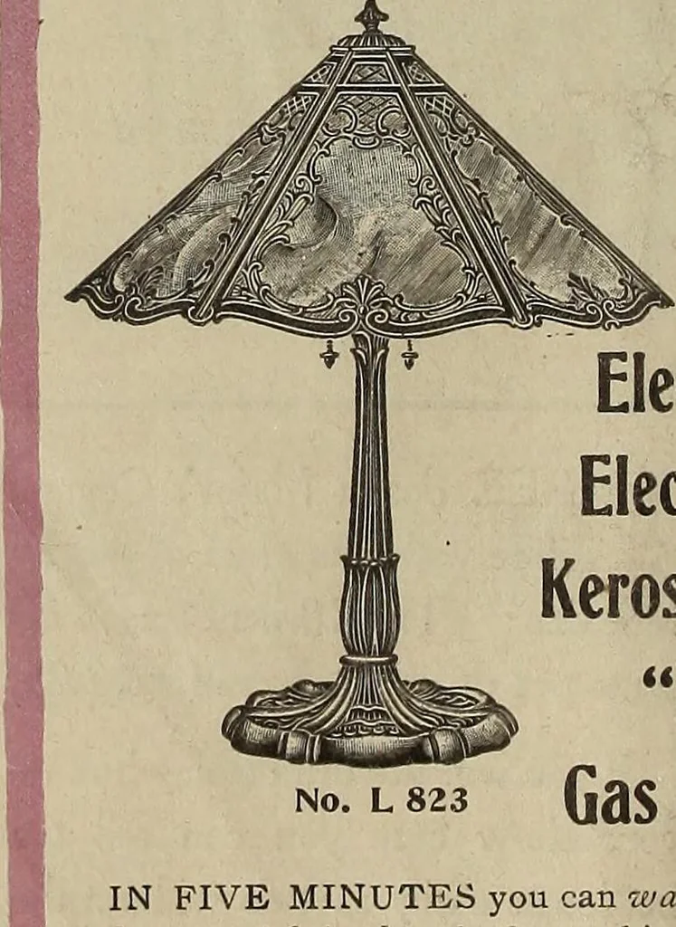 An illustration from Crockery & glass journal, 1875, leaf 455