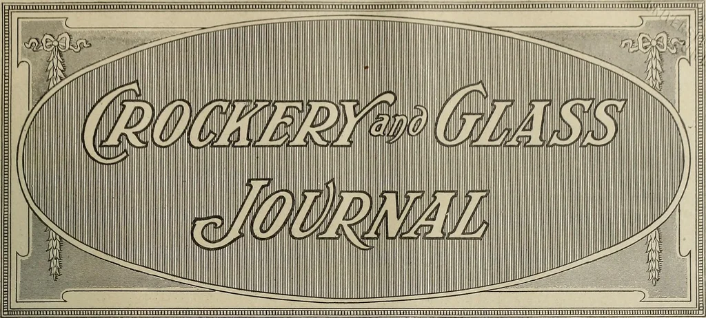 An illustration from Crockery & glass journal, 1875, leaf 8