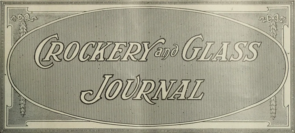 An illustration from Crockery & glass journal, 1875, leaf 156