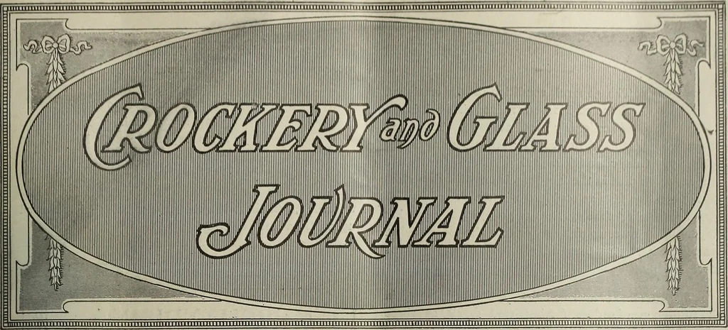 An illustration from Crockery & glass journal, 1875, leaf 234