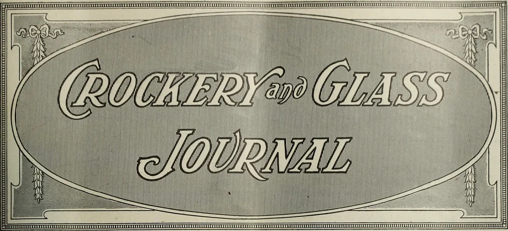 An illustration from Crockery & glass journal, 1875, leaf 250