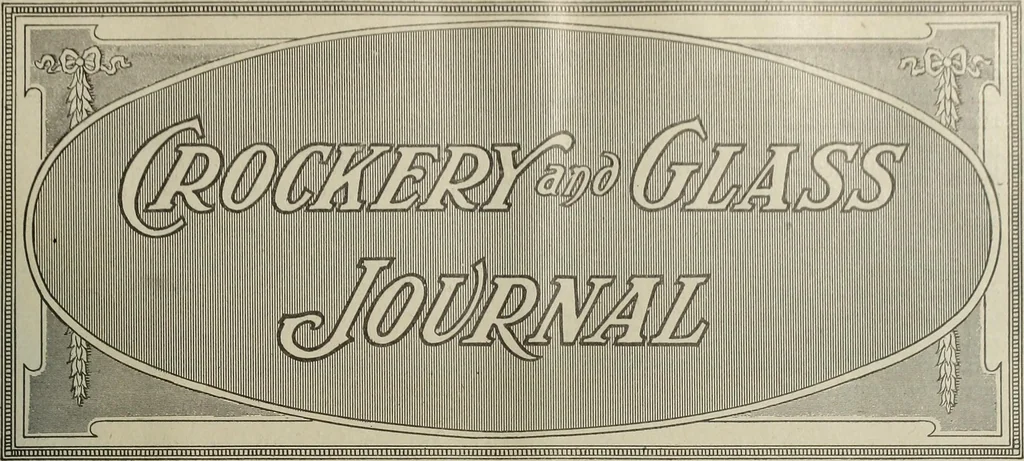 An illustration from Crockery & glass journal, 1875, leaf 40