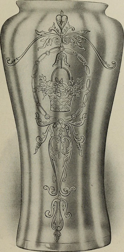 An illustration from Crockery & glass journal, 1875, leaf 422