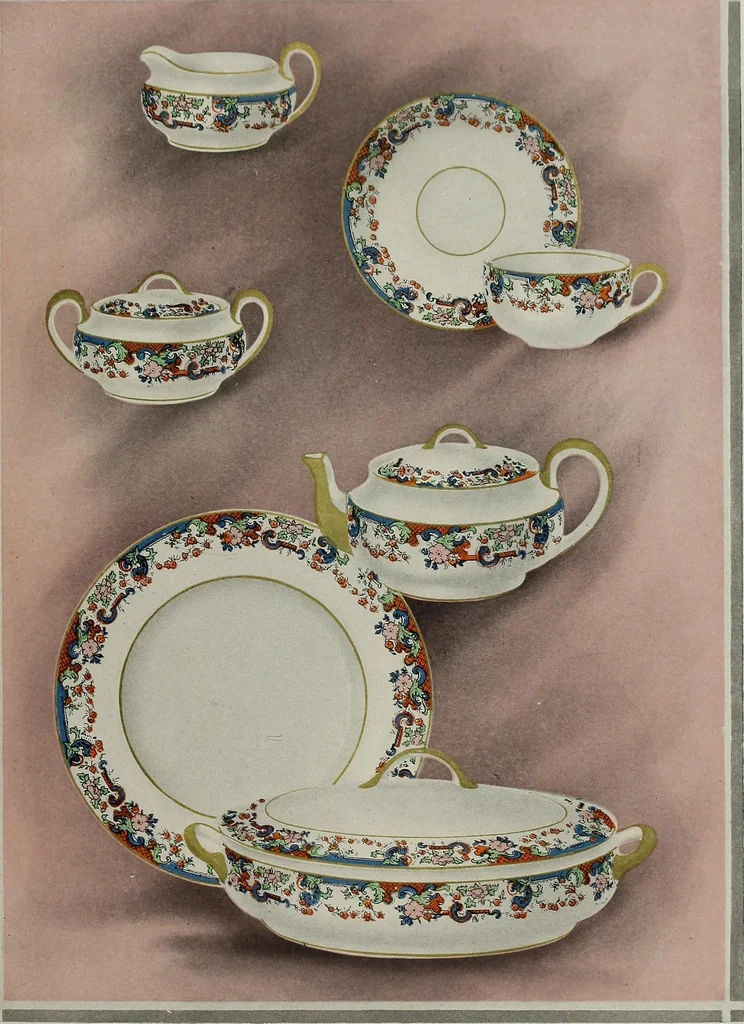 An illustration from Crockery & glass journal, 1875, leaf 434
