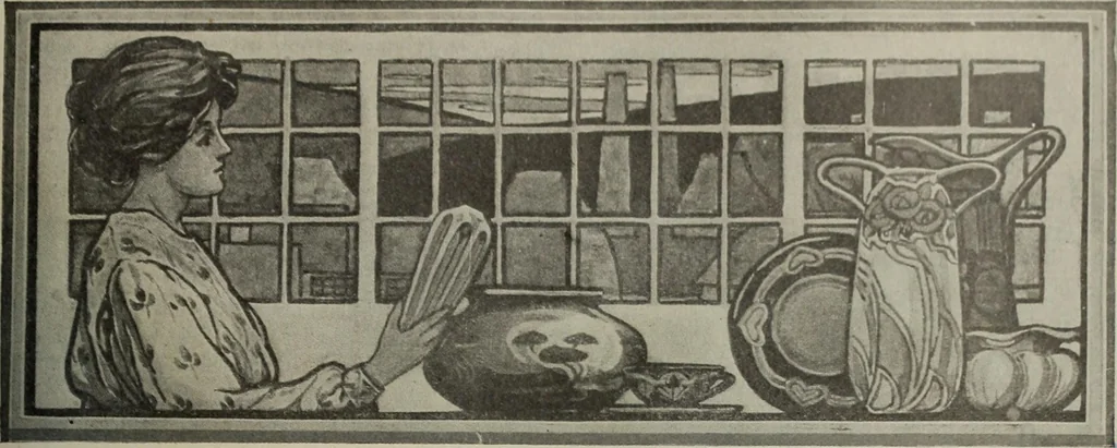 An illustration from Crockery & glass journal, 1875, leaf 448