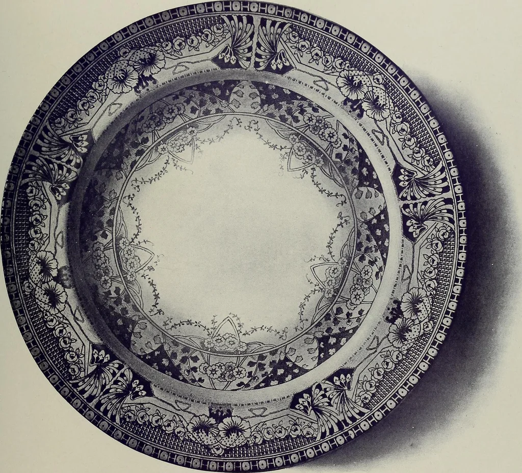 An illustration from Crockery & glass journal, 1875, leaf 456