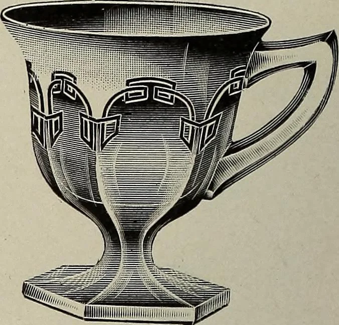 An illustration from Crockery & glass journal, 1875, leaf 477