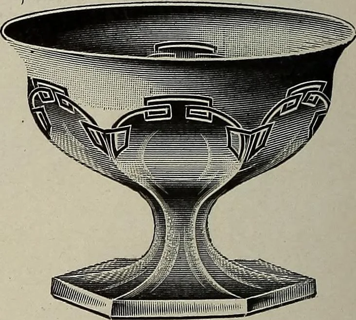 An illustration from Crockery & glass journal, 1875, leaf 477
