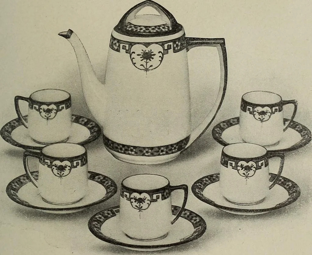 An illustration from Crockery & glass journal, 1875, leaf 504