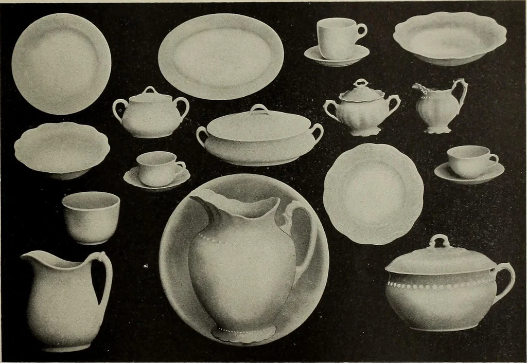 An illustration from Crockery & glass journal, 1875, leaf 514