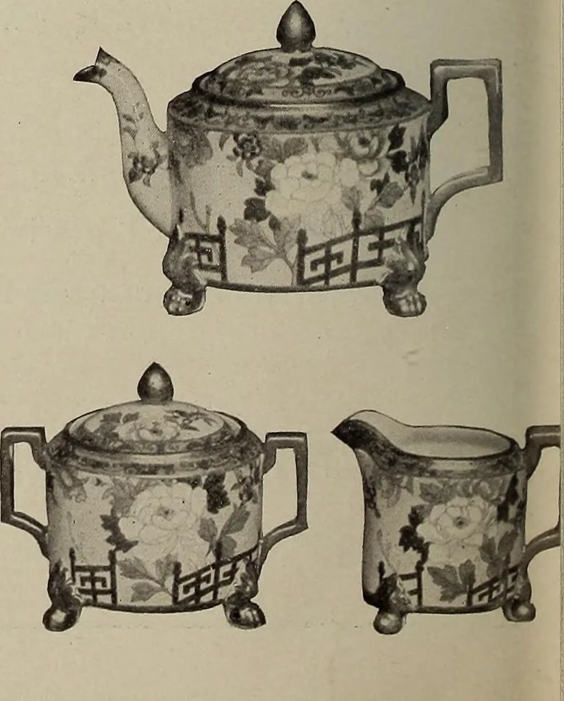 An illustration from Crockery & glass journal, 1875, leaf 525