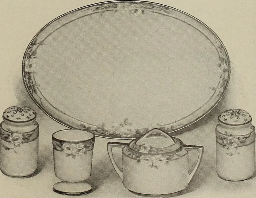 An illustration from Crockery & glass journal, 1875, leaf 526