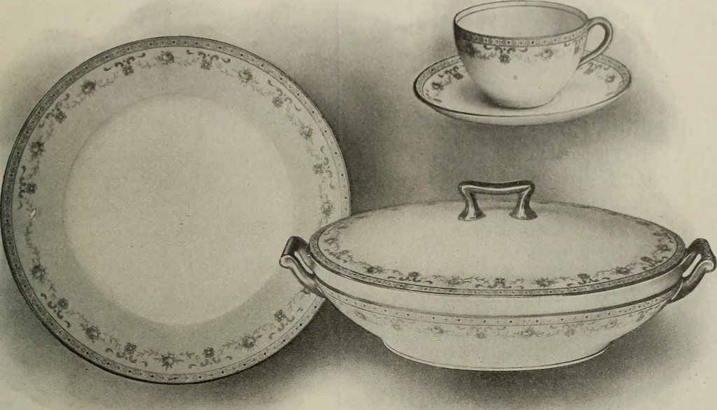 An illustration from Crockery & glass journal, 1875, leaf 544