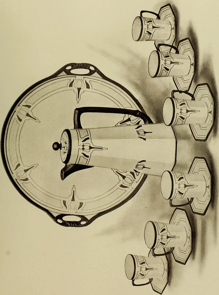 An illustration from Crockery & glass journal, 1875, leaf 582