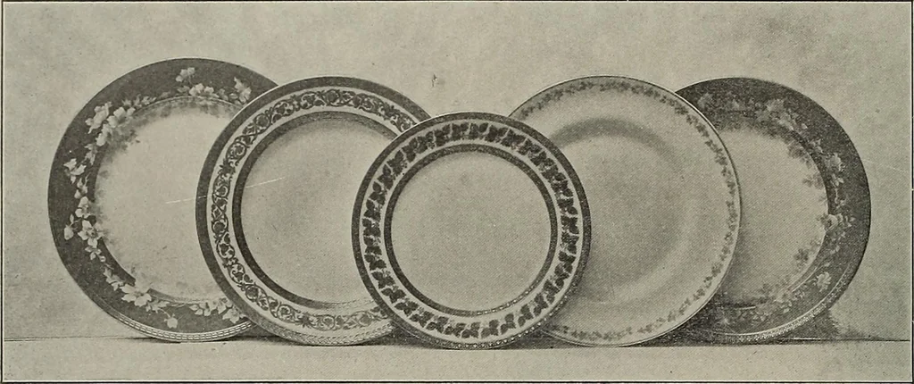An illustration from Crockery & glass journal, 1875, leaf 587