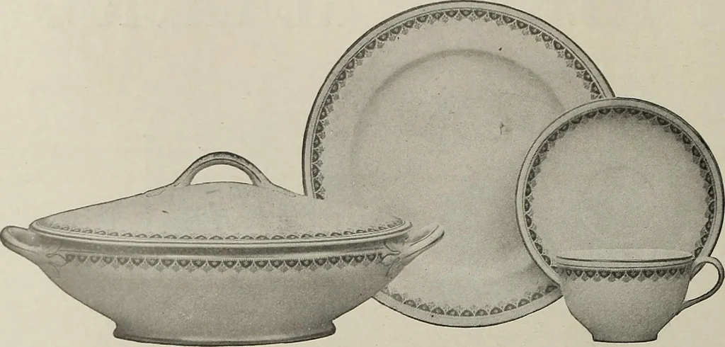 An illustration from Crockery & glass journal, 1875, leaf 589