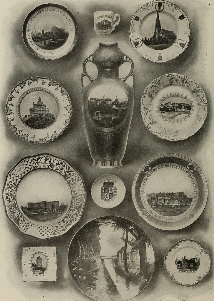 An illustration from Crockery & glass journal, 1875, leaf 593