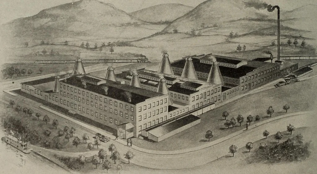 An illustration from Crockery & glass journal, 1875, leaf 615