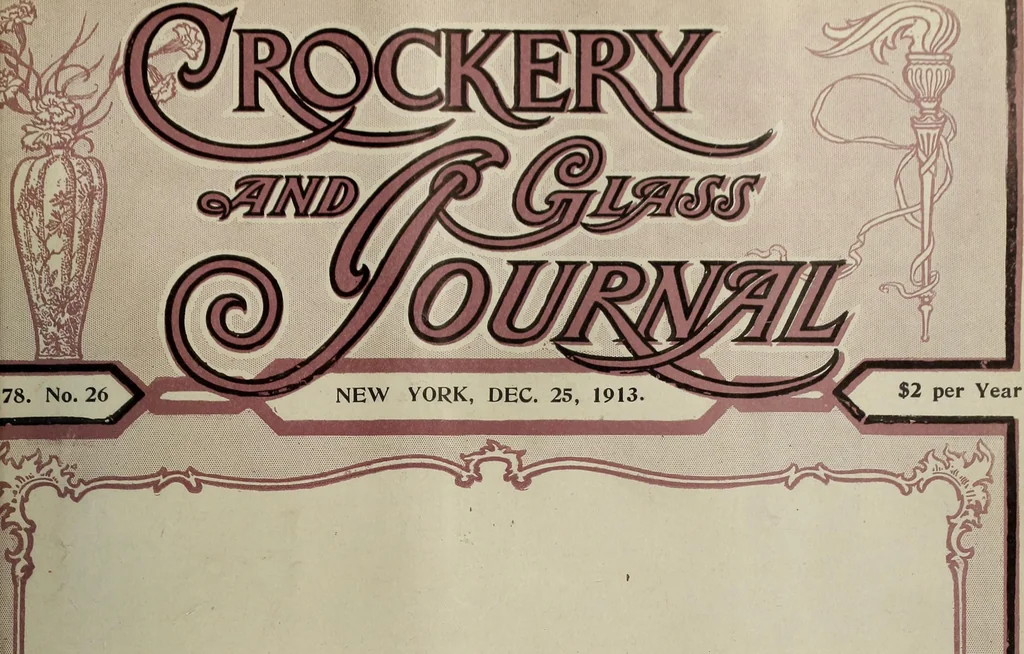 An illustration from Crockery & glass journal, 1875, leaf 642