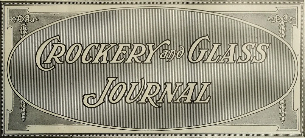 An illustration from Crockery & glass journal, 1875, leaf 72