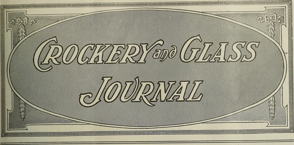 An illustration from Crockery & glass journal, 1875, leaf 142