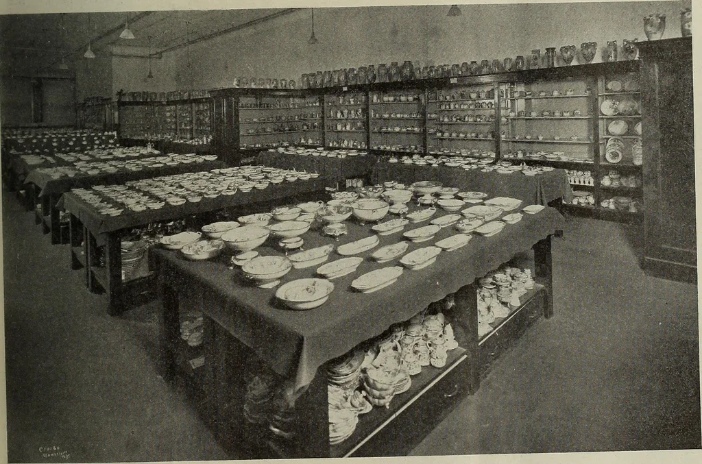 An illustration from Crockery & glass journal, 1875, leaf 162