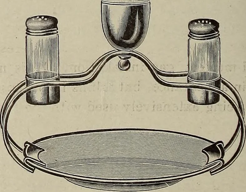 An illustration from Crockery & glass journal, 1875, leaf 179
