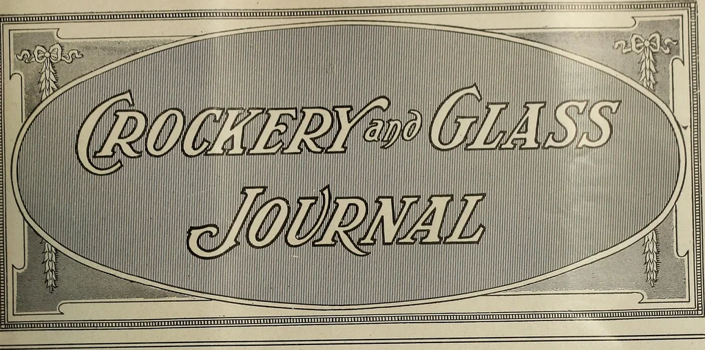 An illustration from Crockery & glass journal, 1875, leaf 24