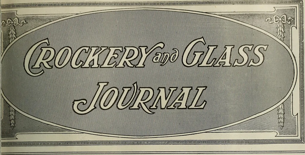 An illustration from Crockery & glass journal, 1875, leaf 246