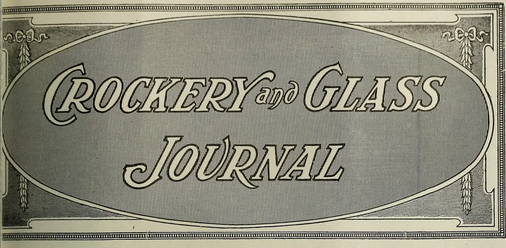 An illustration from Crockery & glass journal, 1875, leaf 282