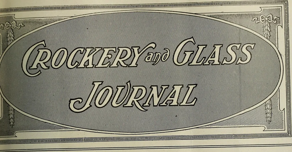 An illustration from Crockery & glass journal, 1875, leaf 314