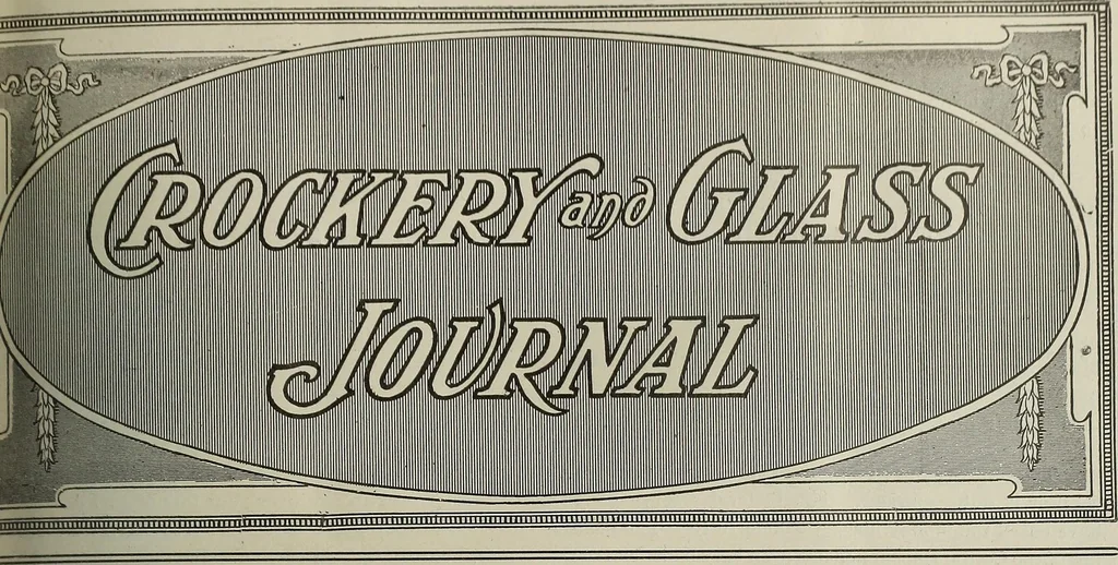 An illustration from Crockery & glass journal, 1875, leaf 368