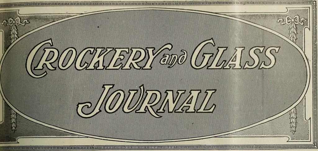 An illustration from Crockery & glass journal, 1875, leaf 384