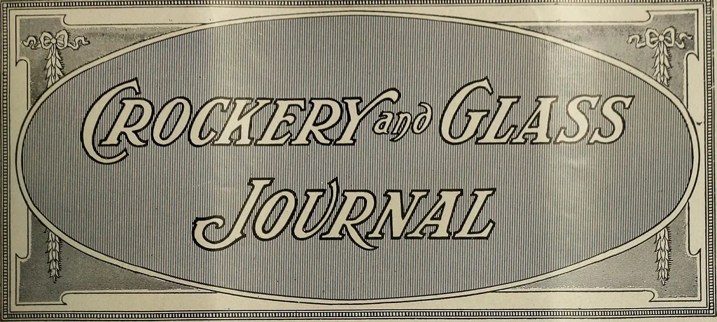 An illustration from Crockery & glass journal, 1875, leaf 40