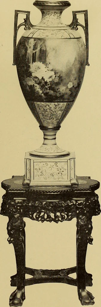 An illustration from Crockery & glass journal, 1875, leaf 464
