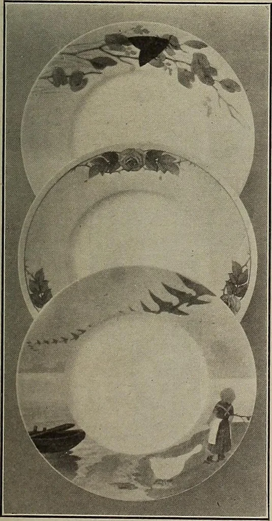 An illustration from Crockery & glass journal, 1875, leaf 488
