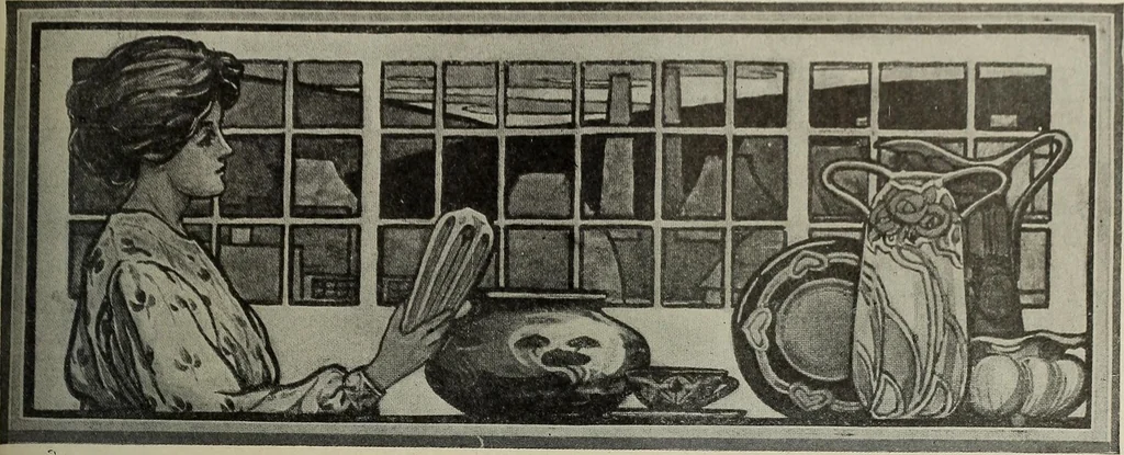 An illustration from Crockery & glass journal, 1875, leaf 526